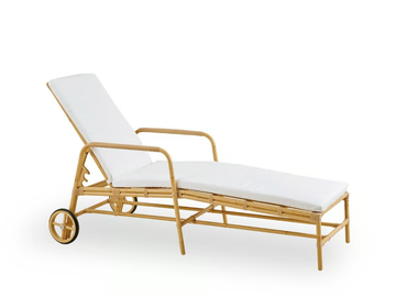 JOSEPHINE - Recliner sun lounger in Alu-Rattan and ArtFibre by Sika Design - view 3